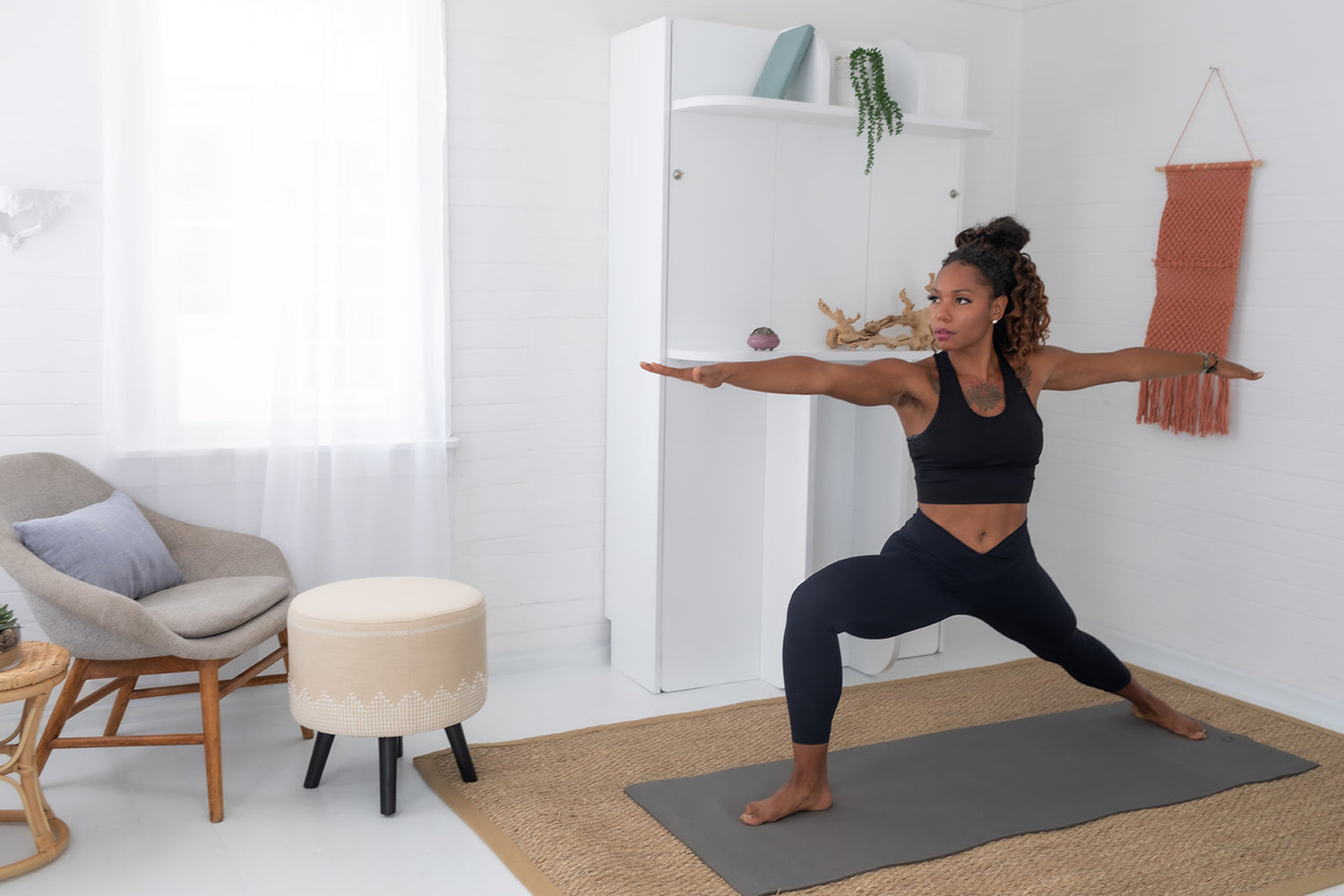 Create a Multipurpose Home Gym with a Murphy Bed