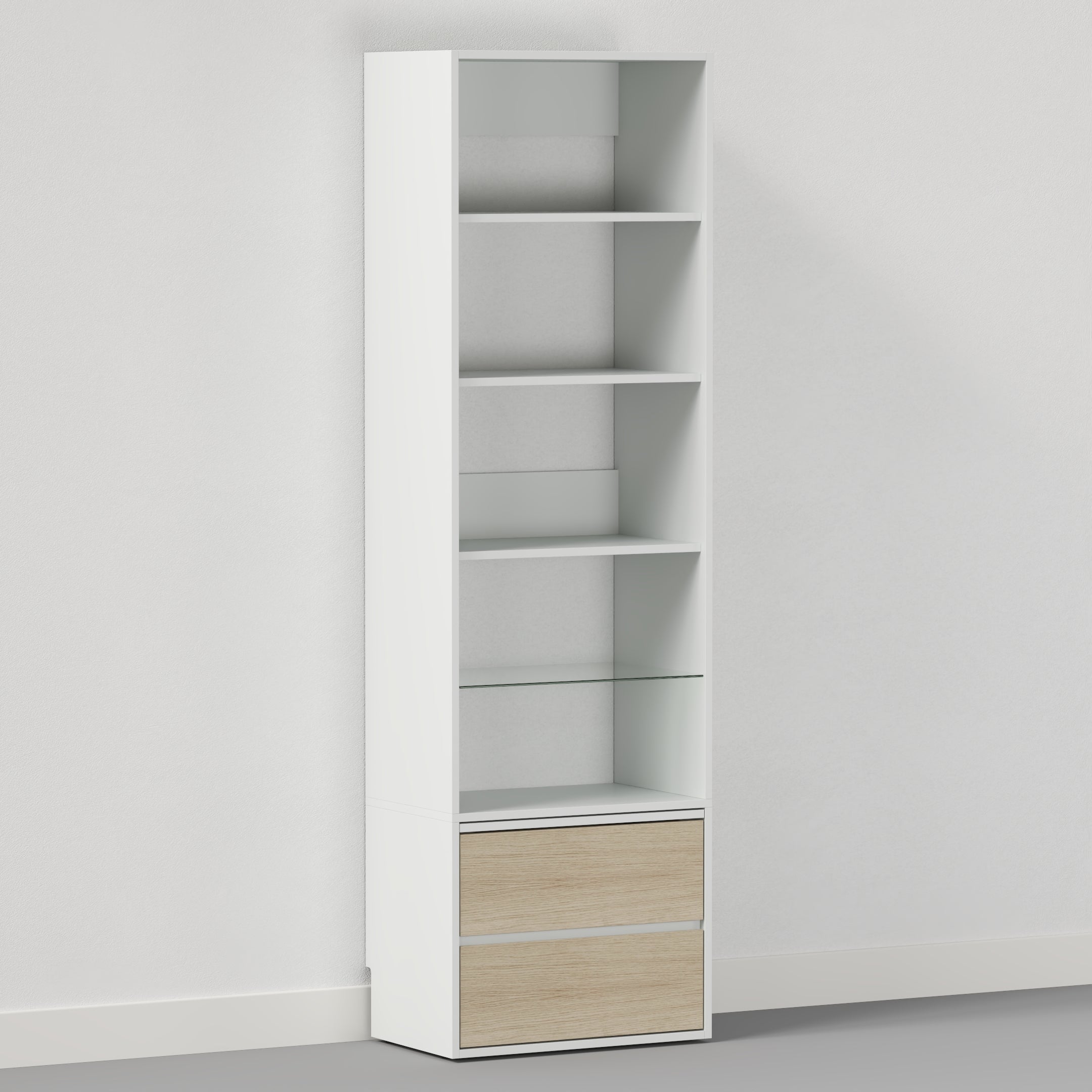 Tall Nightstand Cabinet - Queen / Horizontal