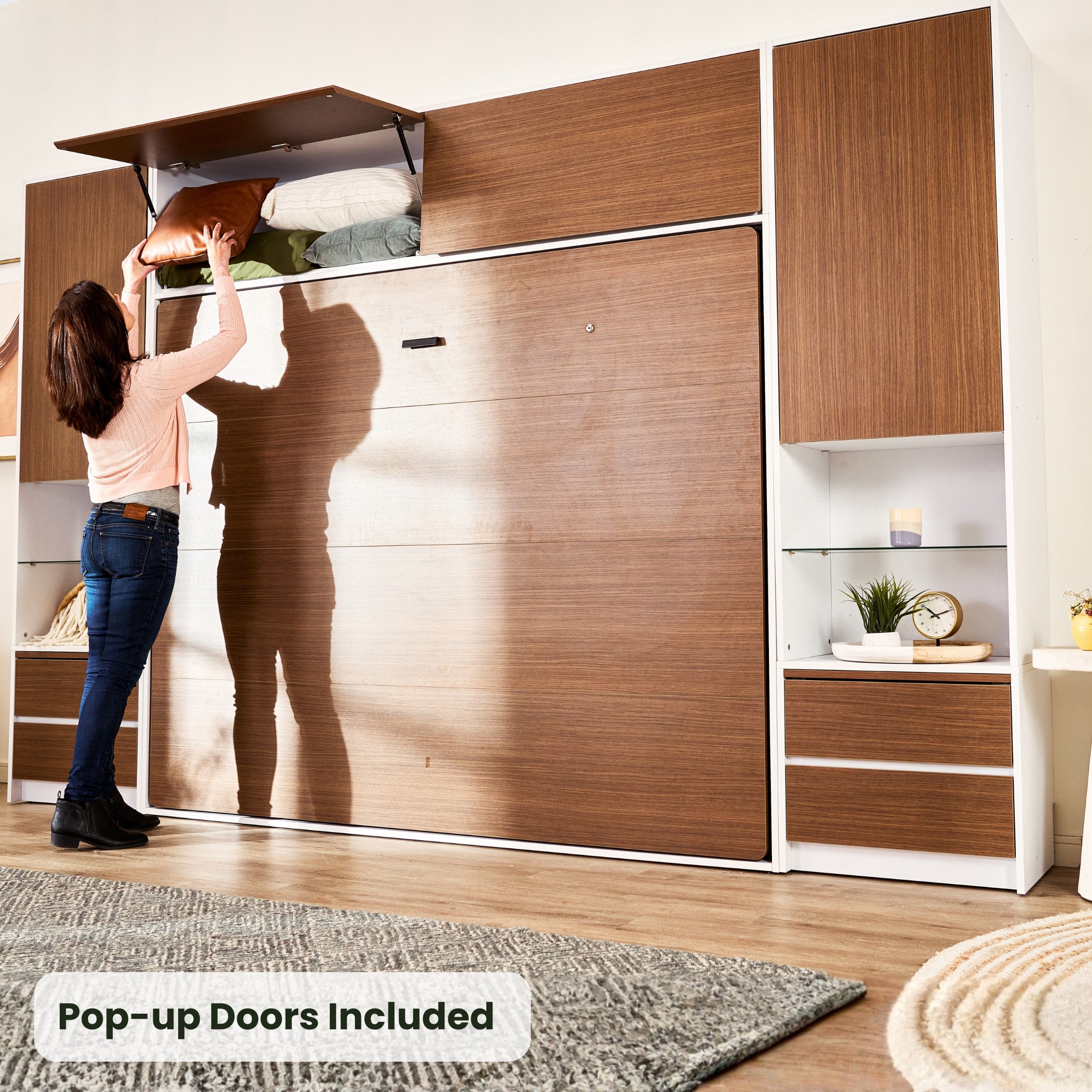 Overhead Cabinet - Queen / Horizontal