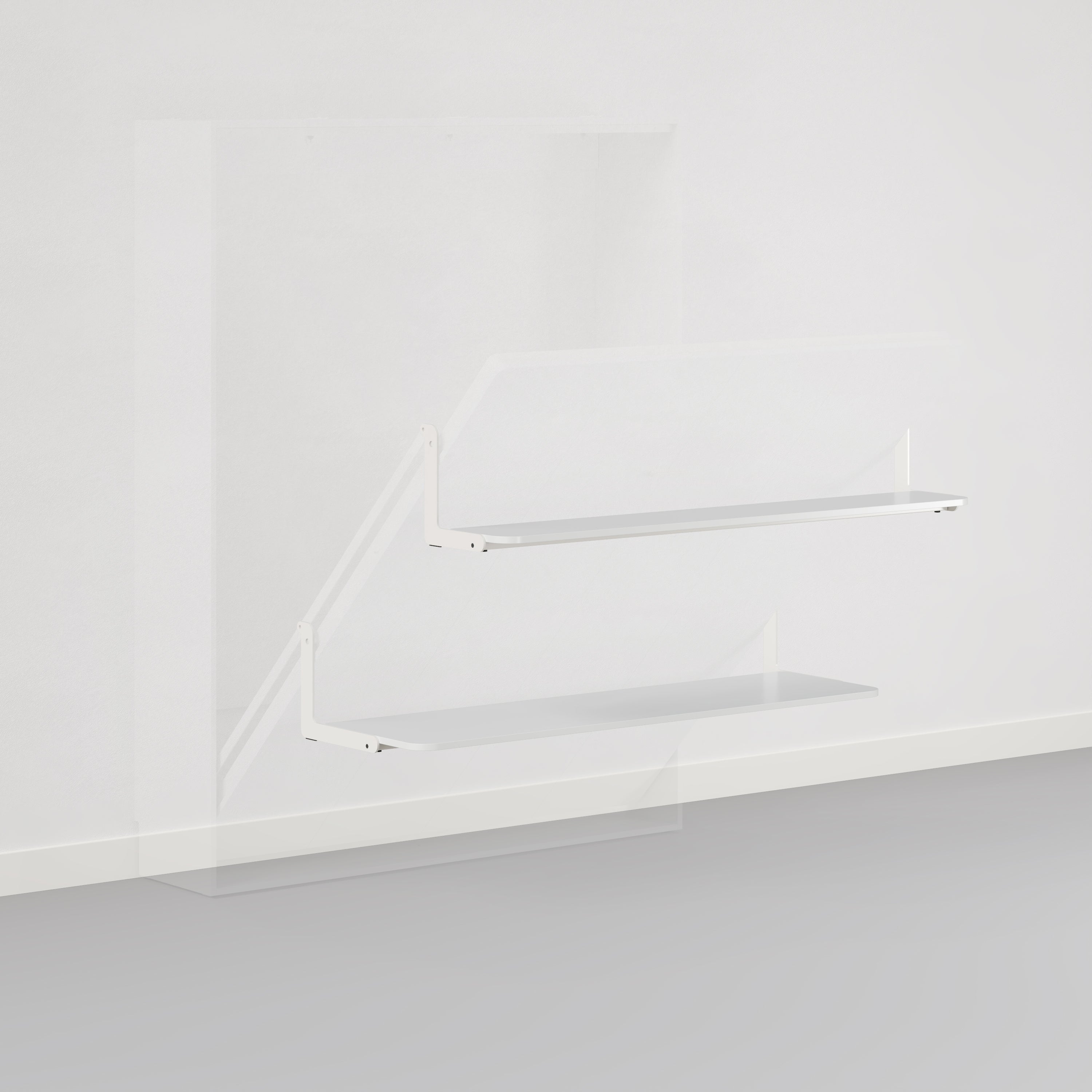 Desk + Shelf Upgrade