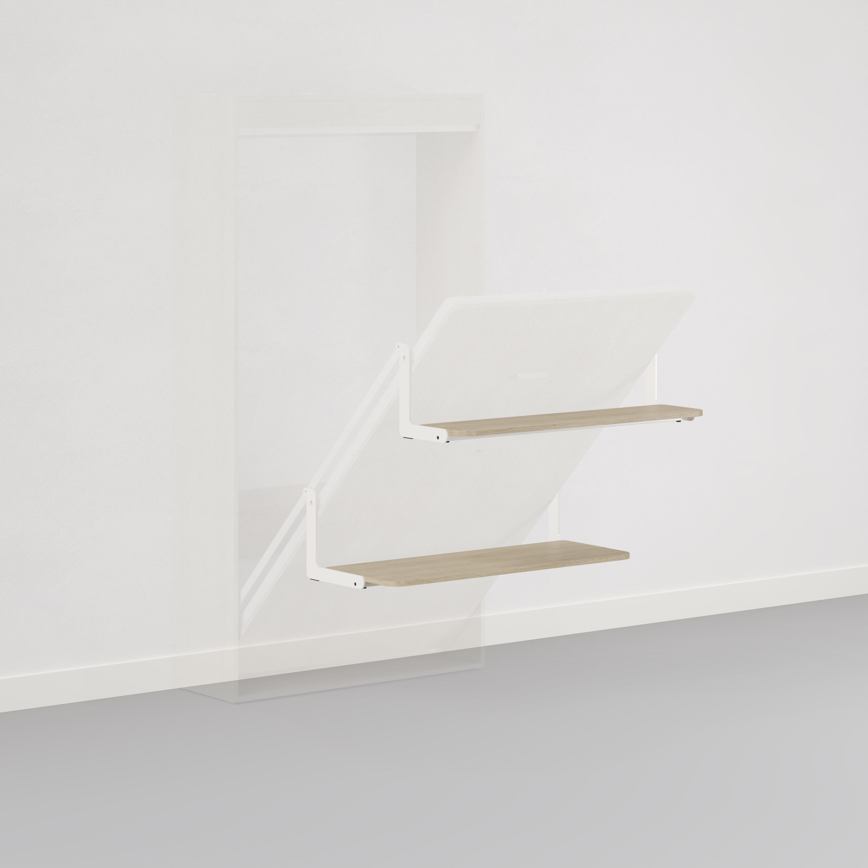 Desk + Shelf Upgrade