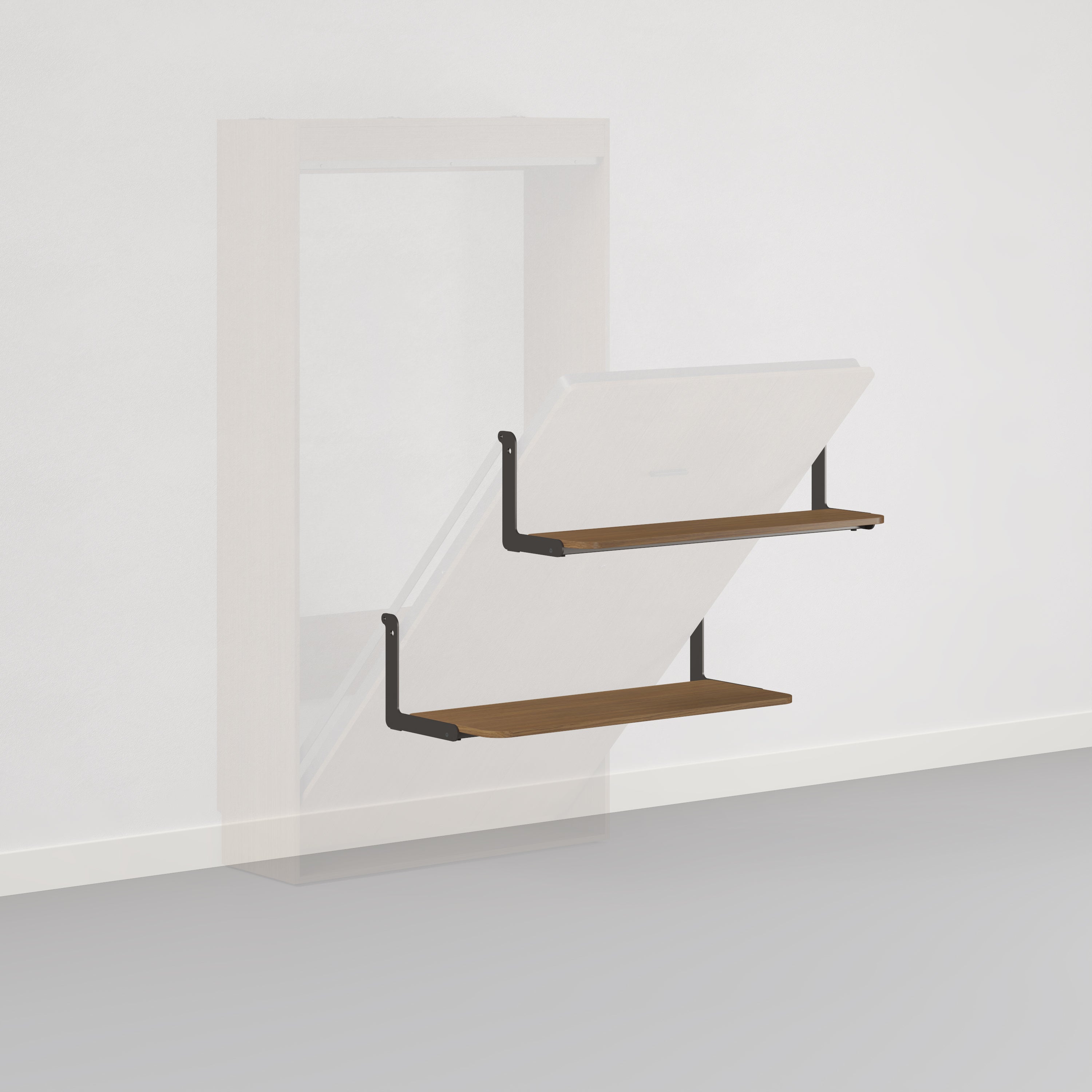 Desk + Shelf Upgrade