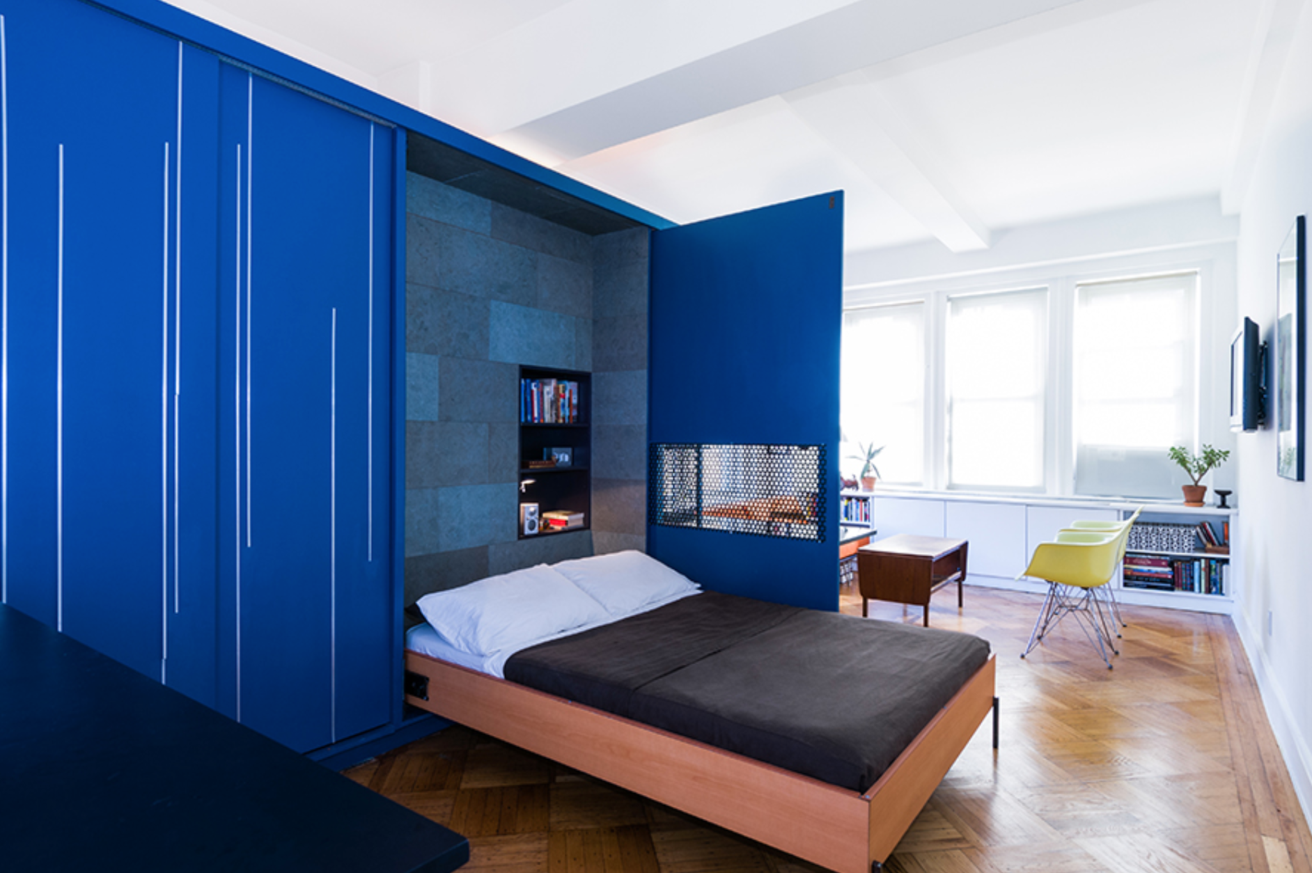 The Best Examples of Murphy beds in Interior Design