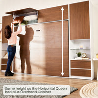Tall Nightstand Cabinet - Queen / Horizontal