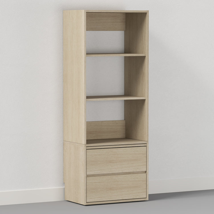 Mid Nightstand Cabinet - Queen / Horizontal