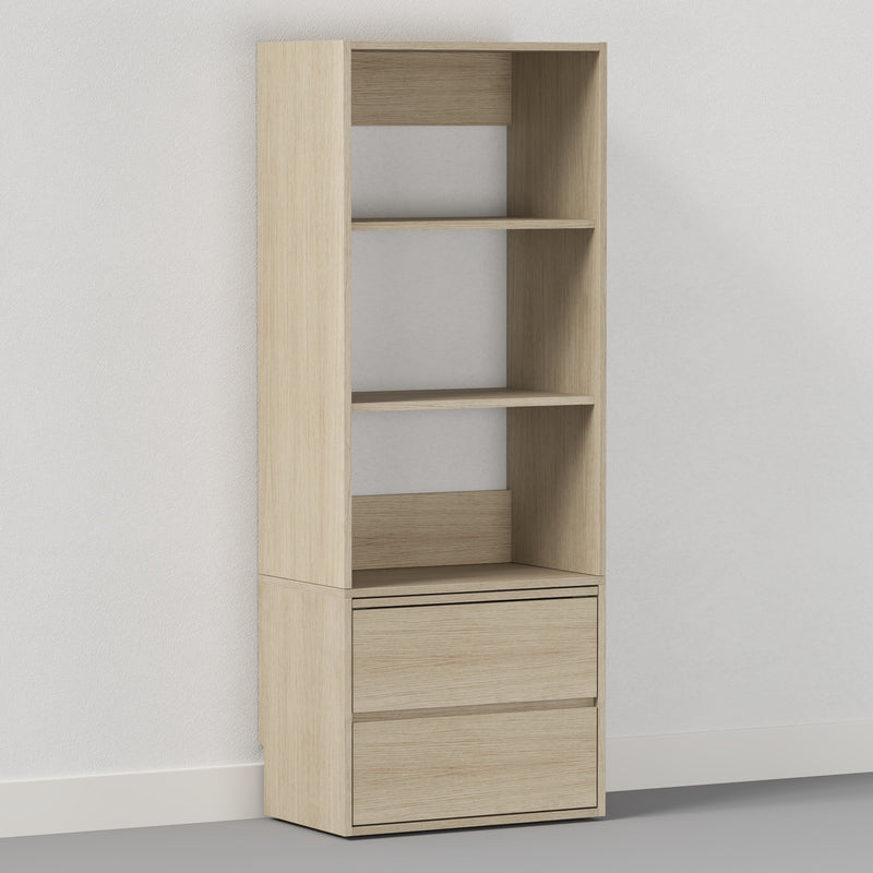 Mid Nightstand Cabinet - Queen / Horizontal