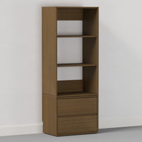 Mid Nightstand Cabinet - Queen / Horizontal