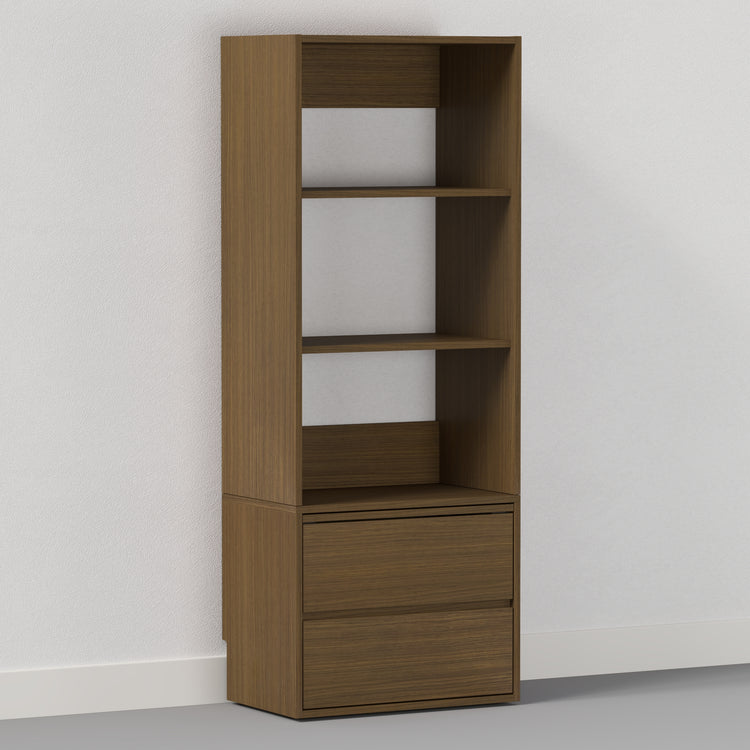 Mid Nightstand Cabinet - Queen / Horizontal