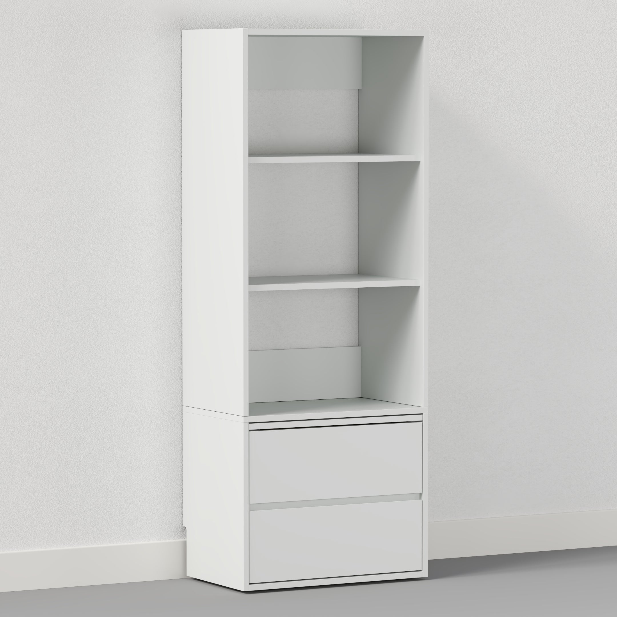 Mid Nightstand Cabinet - Queen / Horizontal