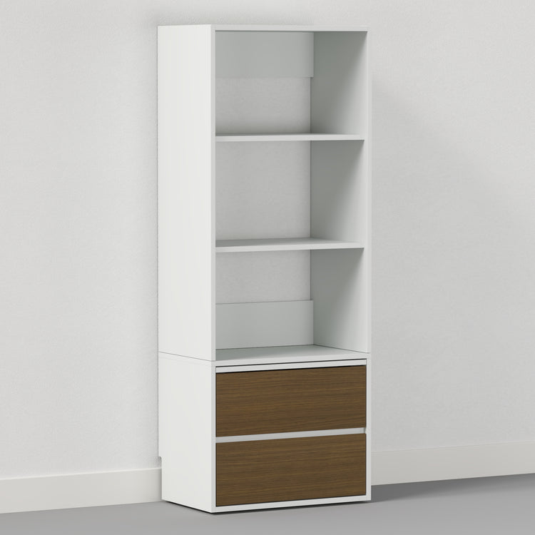 Mid Nightstand Cabinet - Queen / Horizontal