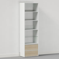 Tall Nightstand Cabinet - Twin / Vertical