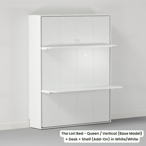 Desk + Shelf