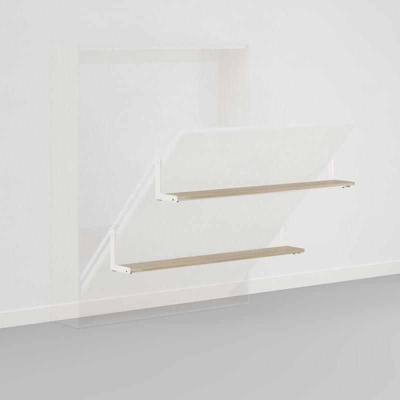 Two Shelves Upgrade for Murphy beds 