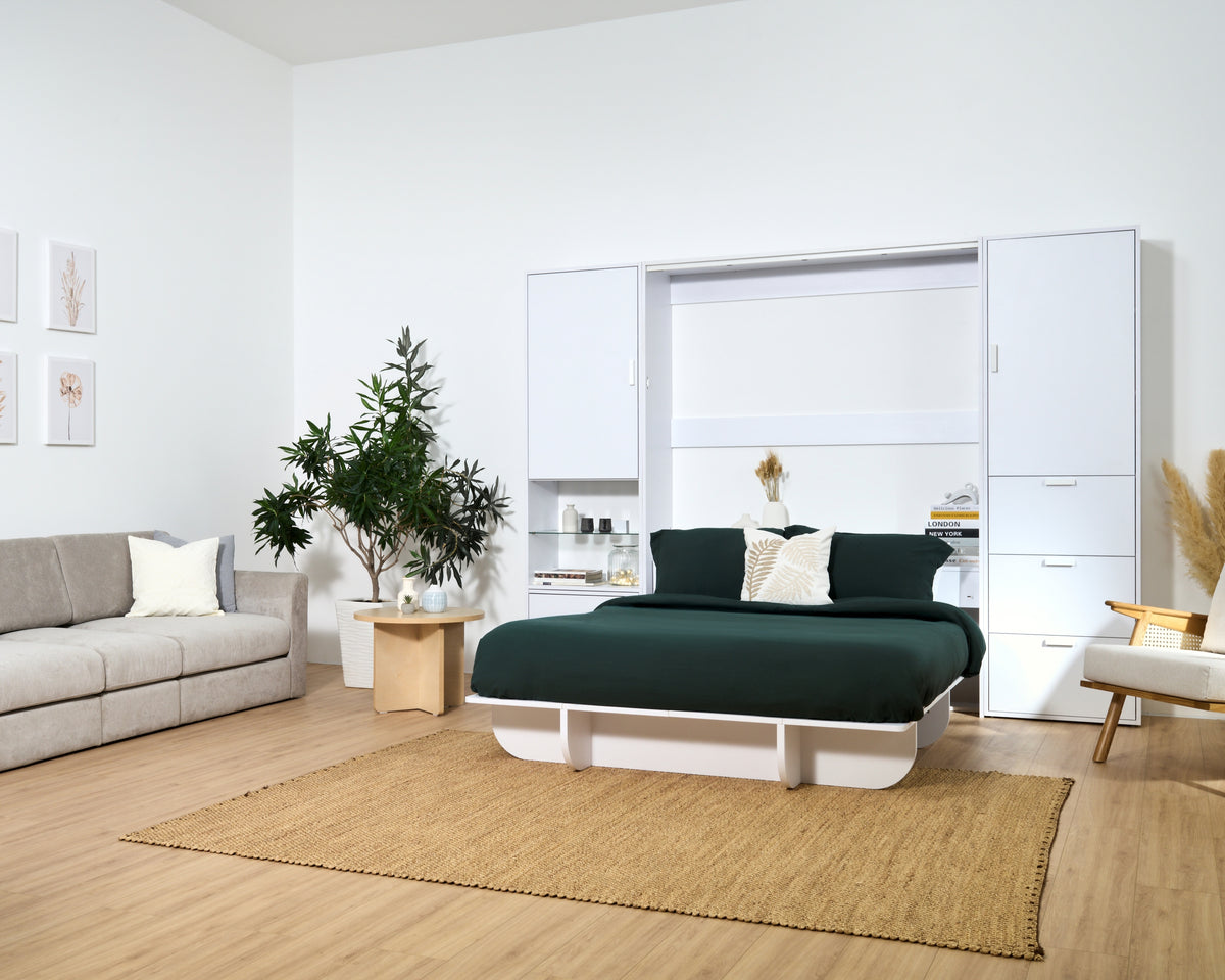 Queen YouLift 2.0 Bed lifestyle in White