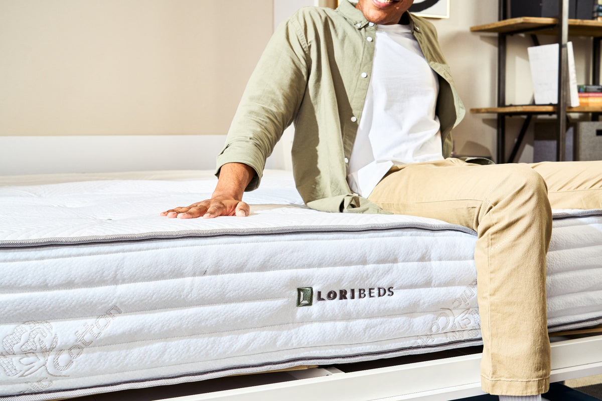 Real mattress on a Lori Bed